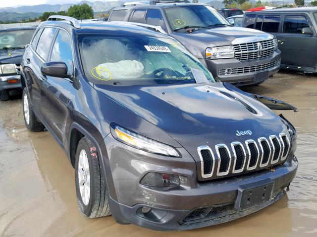 1C4PJLCS5HW626310 - 2017 JEEP CHEROKEE L CHARCOAL photo 1