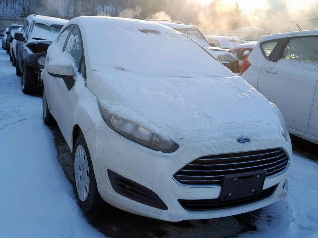 3FADP4AJ5FM100750 - 2015 FORD FIESTA S WHITE photo 1