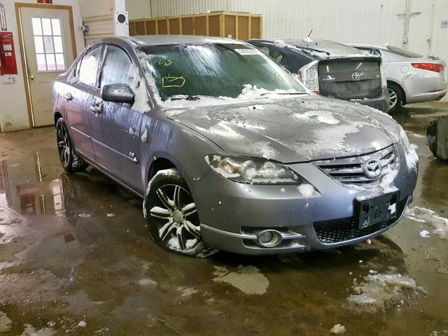 JM1BK123361400833 - 2006 MAZDA 3 S GRAY photo 1