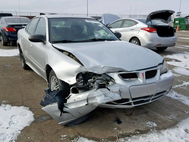 1G2NE52E15M197052 - 2005 PONTIAC GRAND AM S SILVER photo 1