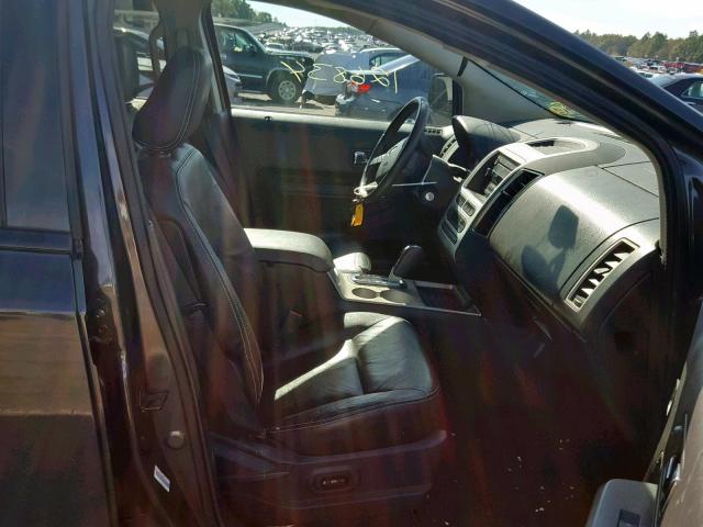 2FMDK39C47BA46204 - 2007 FORD EDGE SEL P GRAY photo 5