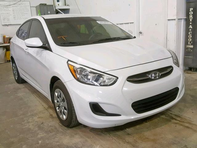 KMHCT4AEXHU365517 - 2017 HYUNDAI ACCENT SE WHITE photo 1