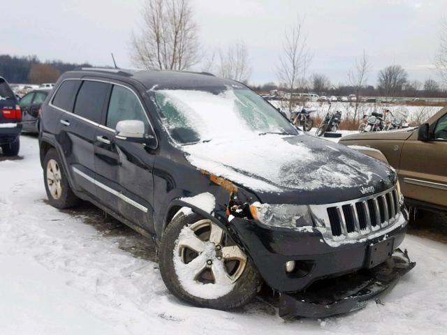 1J4RR5GT1BC652244 - 2011 JEEP GRAND CHER BLACK photo 1