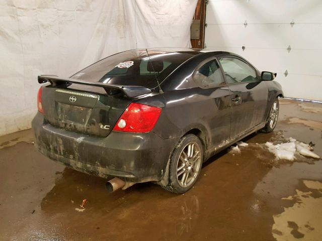JTKDE167870208689 - 2007 TOYOTA SCION TC შავი ფოტო 4