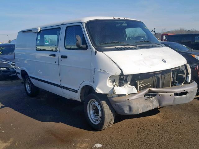 2D7JB21Y93K530359 - 2003 DODGE RAM VAN B2 WHITE photo 1