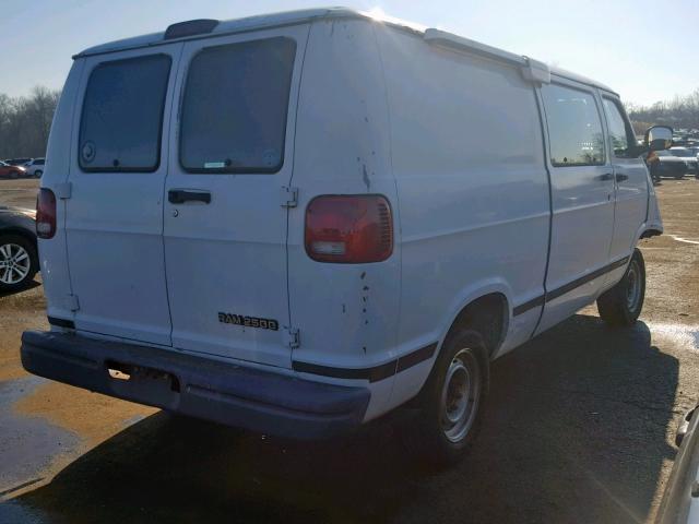 2D7JB21Y93K530359 - 2003 DODGE RAM VAN B2 WHITE photo 4