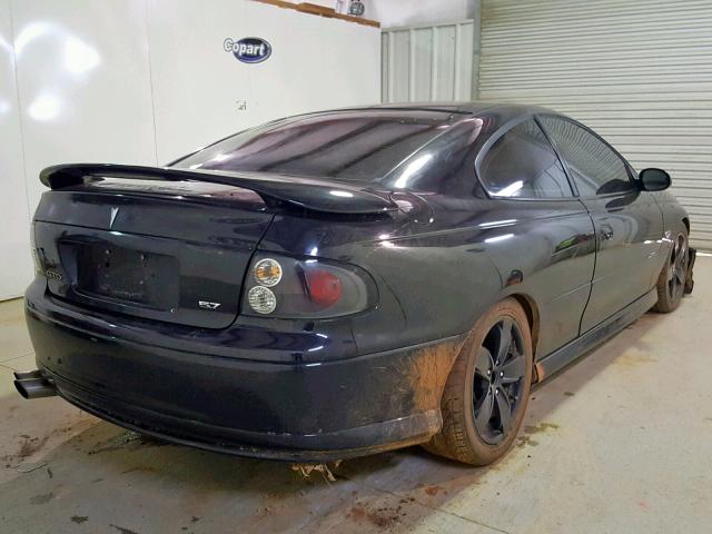 6G2VX12G24L240423 - 2004 PONTIAC GTO BLACK photo 4