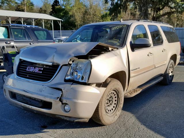 1GKFC16057J166537 - 2007 GMC YUKON XL C TAN photo 2