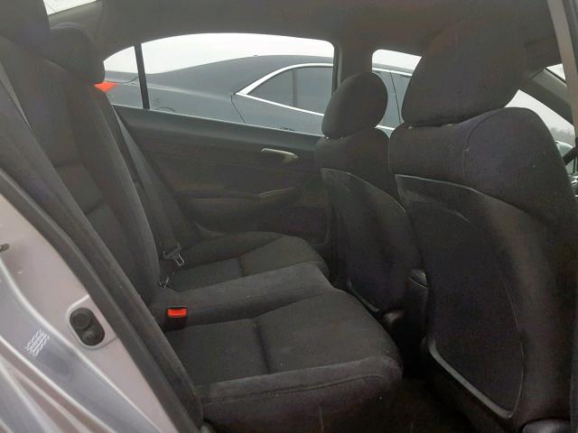 2HGFA1F62BH541267 - 2011 HONDA CIVIC LX-S Արծաթագույն լուսանկար 6