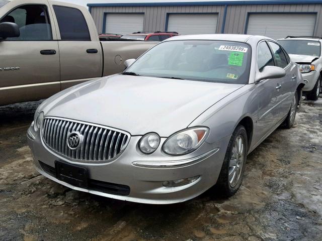 2G4WD582781259145 - 2008 BUICK LACROSSE C SILVER photo 2