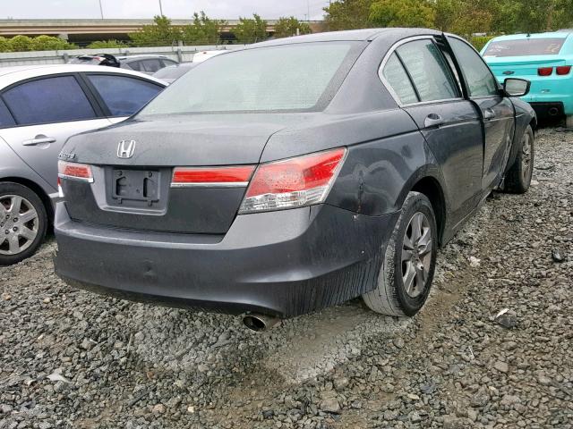 1HGCP2F43CA196384 - 2012 HONDA ACCORD LXP CHARCOAL photo 4