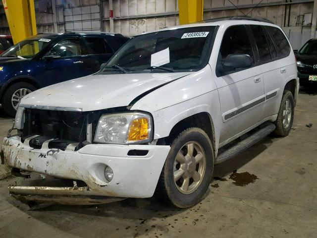 1GKDT13S022182628 - 2002 GMC ENVOY WHITE photo 2