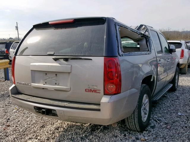 1GKFC16J67J306961 - 2007 GMC YUKON XL C BEIGE photo 4