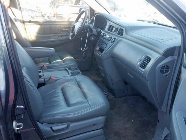 5FNRL18923B132416 - 2003 HONDA ODYSSEY EX BLUE photo 5