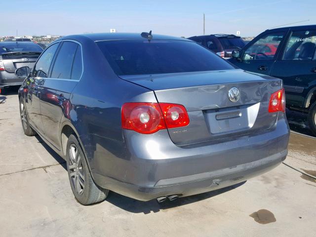 3VWDT81K16M757631 - 2006 VOLKSWAGEN JETTA TDI GRAY photo 3