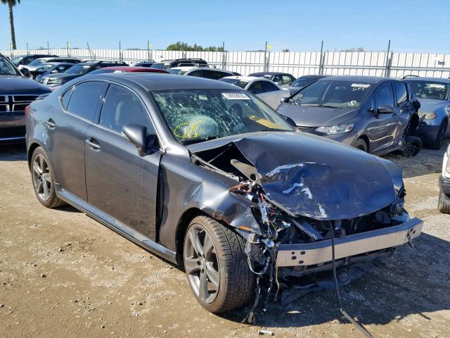 JTHBF5C21B5154660 - 2011 LEXUS IS 250 GRAY photo 1