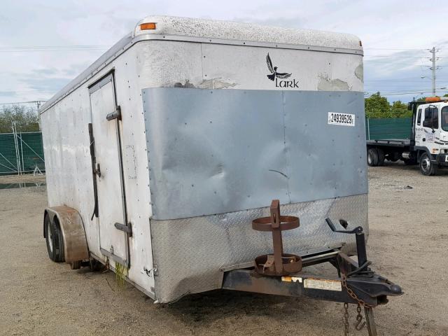 5RTBE16238D011456 - 2008 LARK TRAILER WHITE photo 1