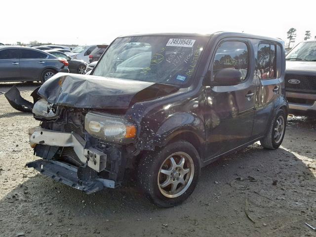 JN8AZ28R09T103766 - 2009 NISSAN CUBE BASE BLACK photo 2