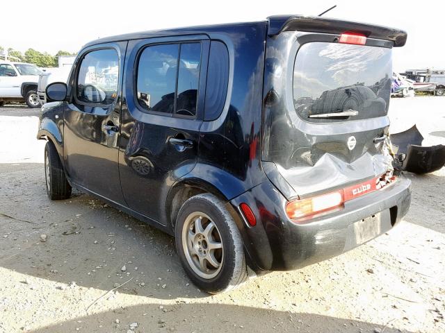 JN8AZ28R09T103766 - 2009 NISSAN CUBE BASE BLACK photo 3