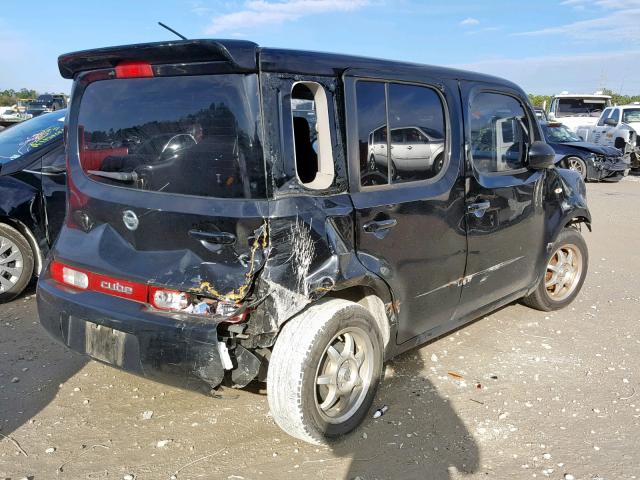 JN8AZ28R09T103766 - 2009 NISSAN CUBE BASE BLACK photo 4