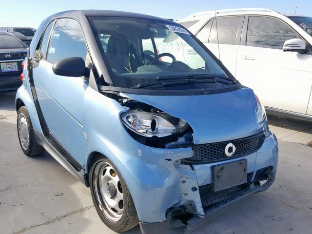 WMEEJ3BA6DK704208 - 2013 SMART FORTWO PUR BLUE photo 1