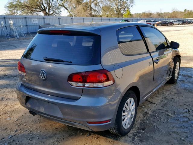 WVWAB7AJ3DW085059 - 2013 VOLKSWAGEN GOLF 银色 照片 4