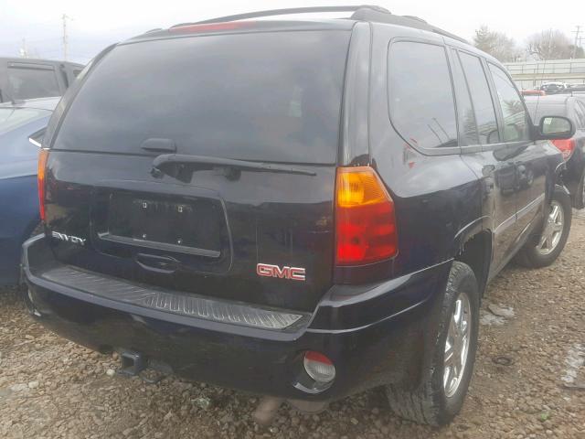 1GKDT13S082128934 - 2008 GMC ENVOY BLACK photo 4