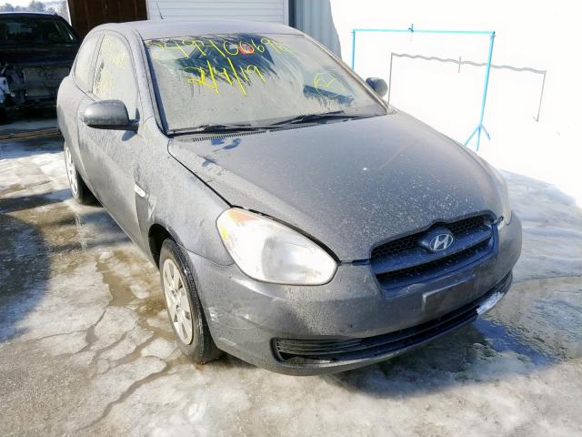 KMHCM3AC8BU207383 - 2011 HYUNDAI ACCENT GL GRAY photo 1