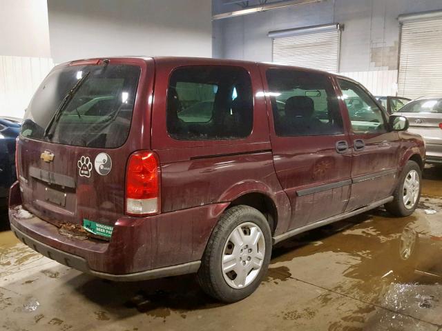 1GNDV23W68D205218 - 2008 CHEVROLET UPLANDER L 栗色 照片 4