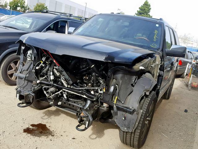 5LMJJ2HT4HEL00806 - 2017 LINCOLN NAVIGATOR BLACK photo 2