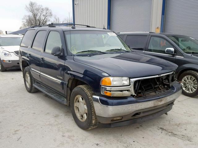 1GKEK13T85J192446 - 2005 GMC YUKON BLUE photo 1