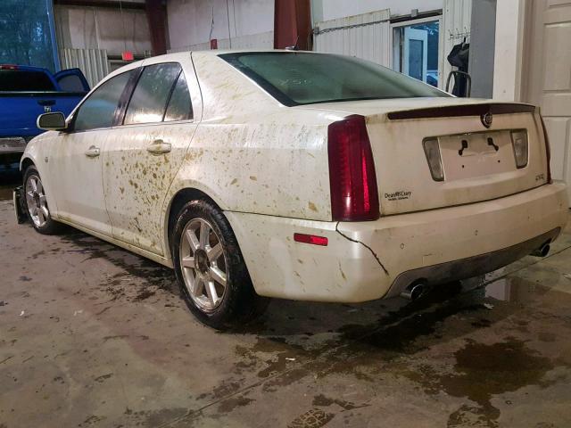 1G6DW677570155033 - 2007 CADILLAC STS WHITE photo 3