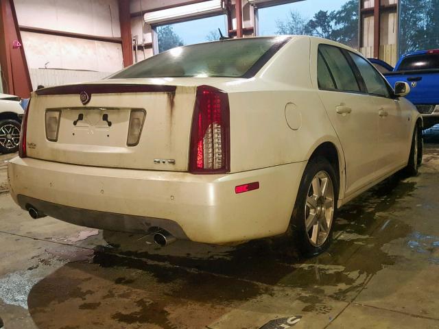 1G6DW677570155033 - 2007 CADILLAC STS WHITE photo 4