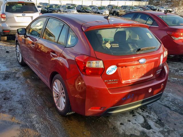 JF1GPAM67F8222260 - 2015 SUBARU IMPREZA LI MAROON photo 3