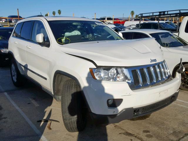 1J4RR4GG2BC602031 - 2011 JEEP GRAND CHER WHITE photo 1