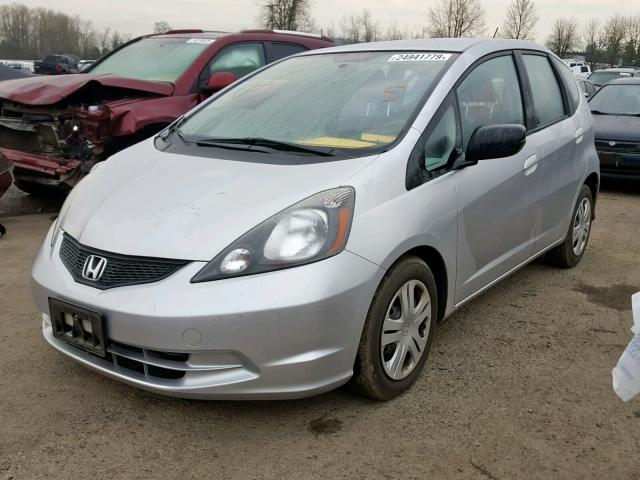 JHMGE8H33BS008063 - 2011 HONDA FIT SILVER photo 2