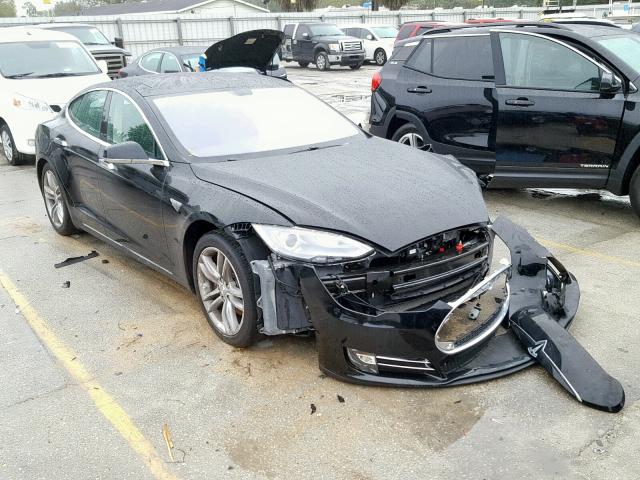 5YJSA1CN9DFP24974 - 2013 TESLA MODEL S BLACK photo 1