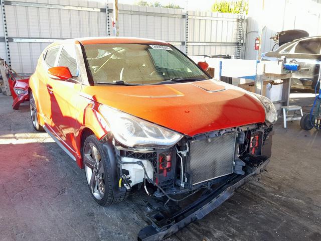 KMHTC6AE4DU178277 - 2013 HYUNDAI VELOSTER T RED photo 1