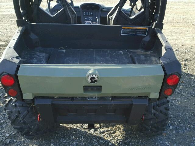 3JBKGAN26JJ000155 - 2018 CAN-AM COMMANDER GREEN photo 6