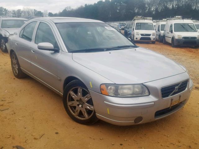 YV1RS592X52477057 - 2005 VOLVO S60 2.5T SILVER photo 1