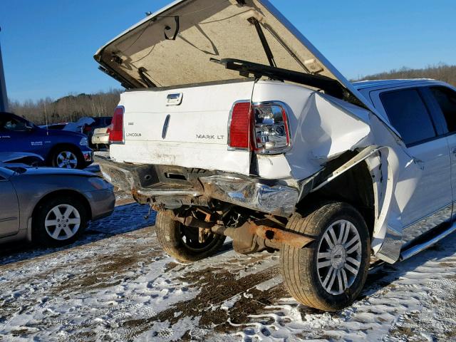 5LTPW18587FJ01133 - 2007 LINCOLN MARK LT WHITE photo 9