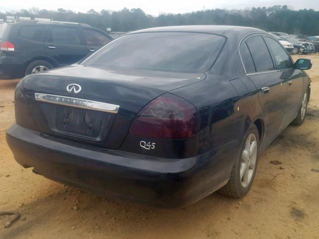 JNKBF01A13M102787 - 2003 INFINITI Q45 BLACK photo 4