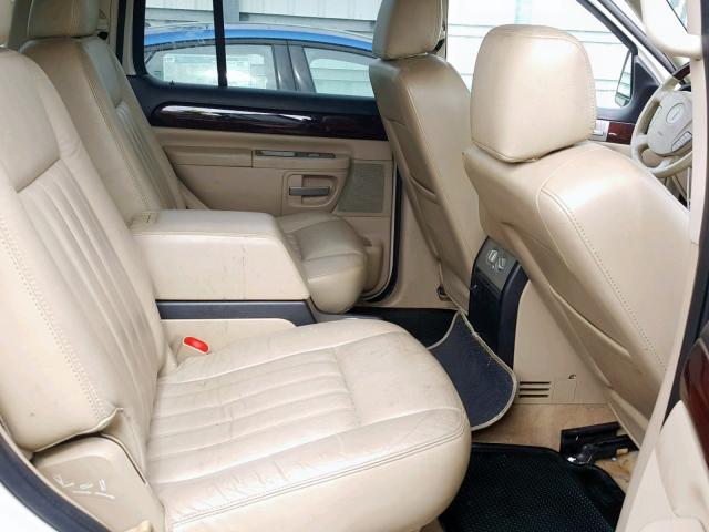 5LMEU88H55ZJ28829 - 2005 LINCOLN AVIATOR 奶油色 照片 6