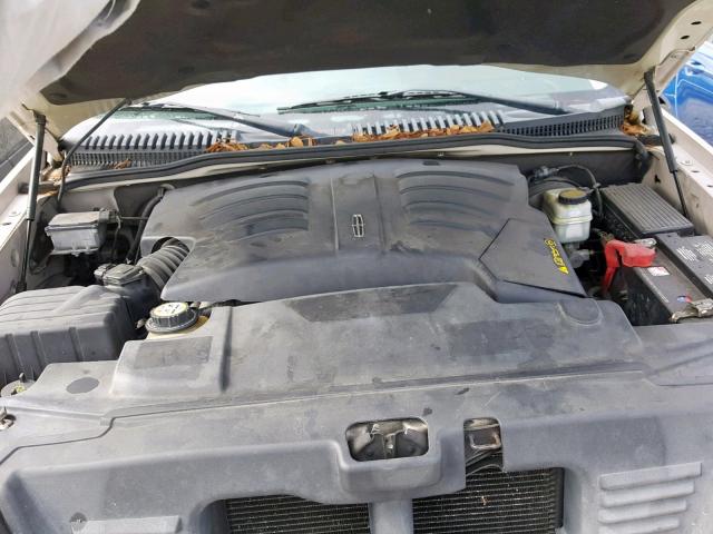 5LMEU88H55ZJ28829 - 2005 LINCOLN AVIATOR 奶油色 照片 7