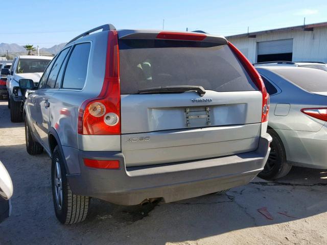 YV1CY592751212879 - 2005 VOLVO XC90 SILVER photo 3