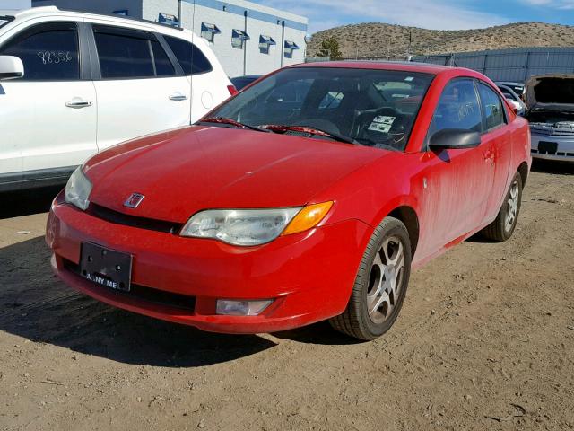 1G8AW12F14Z135994 - 2004 SATURN ION LEVEL RED photo 2