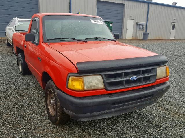 1FTCR10A7RTA25538 - 1994 FORD RANGER RED photo 1