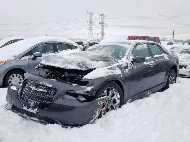 2C3CCAGG0GH321284 - 2016 CHRYSLER 300 S GRAY photo 2