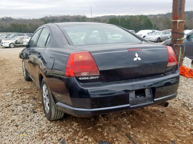 4A3AB26F45E066449 - 2005 MITSUBISHI GALANT DE BLACK photo 3