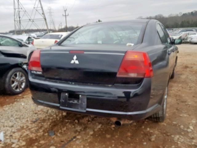 4A3AB26F45E066449 - 2005 MITSUBISHI GALANT DE BLACK photo 4